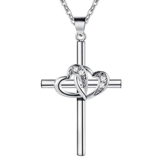 Cross Necklace - Saphyr