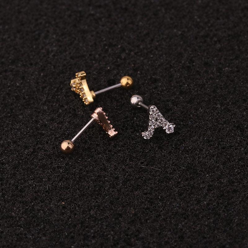 Alphabet Earrings - Saphyr