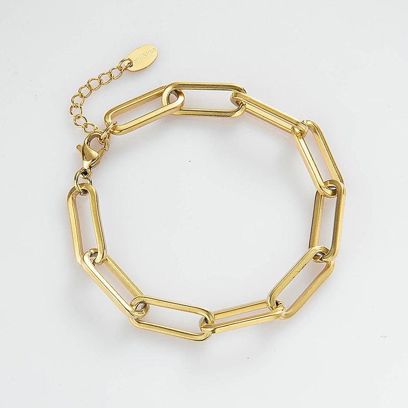 Buckle Chain Bracelet - Saphyr