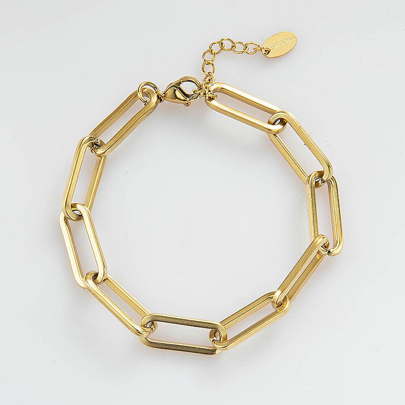 Buckle Chain Bracelet - Saphyr